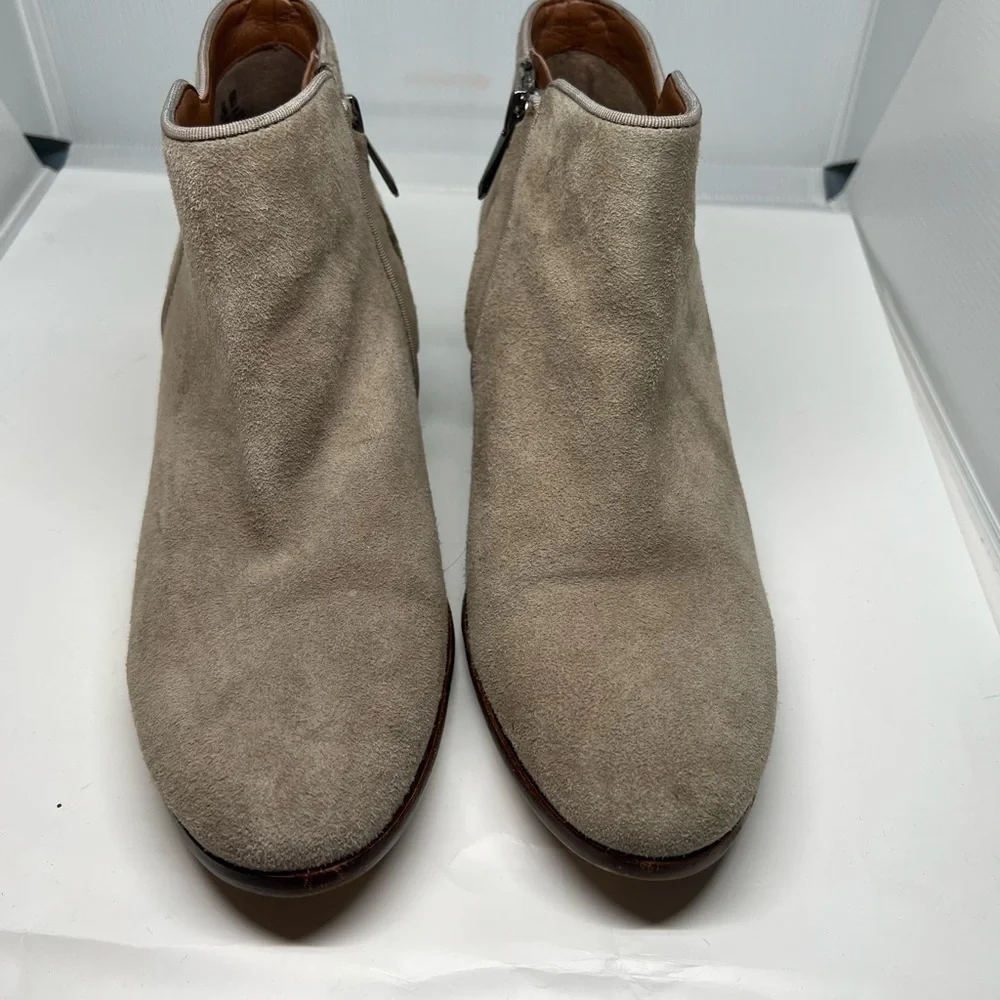 Sam Edelman Suede Petty Ankle Boots Size 8.5